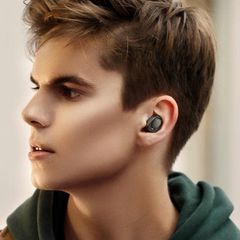Tai nghe Bluetooth UGREEN 80311 – Âm thanh Hifi True Wireless chống nước IPX5 sạc 3 giờ nghe nhạc 18 giờ cổng sạc Micro USB