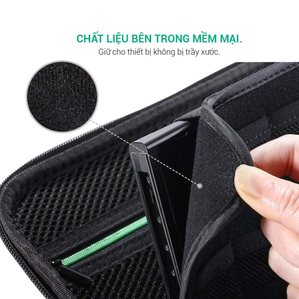 Hộp đựng máy Nintendo Switch UGREEN LP145 – Chất liệu mềm mại chống shock, chống va đập – Thiết kế quai xách, tặng kèm móc treo