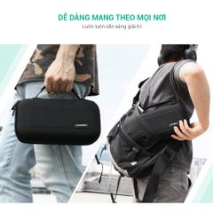 Hộp đựng máy Nintendo Switch UGREEN LP145 – Chất liệu mềm mại chống shock, chống va đập – Thiết kế quai xách, tặng kèm móc treo