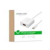 Bộ chuyển đổi USB type C đực sang HDMI cái dài 20CM UGREEN 40273