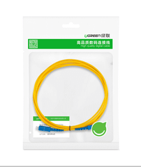 Cáp quang UGREEN NW131 – Lõi đơn SC sang SC, tốc độ quang điện – Bọc nhựa TPE chắc chắn