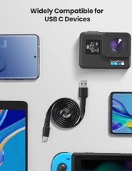 Cáp sạc và truyền dữ liệu USB sang Type-C 2.0 UGREEN US332