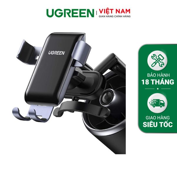 Giá đỡ điện thoại trên ô tô UGREEN 30401 – Cài khe gió điều hòa, xoay góc 360 độ