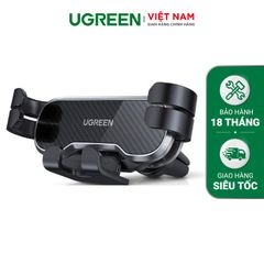 Giá đỡ điện thoại UGREEN 80539 – Kẹp khe gió điều hòa trên ô tô – Xoay góc 360 độ