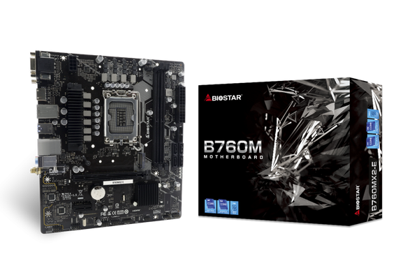 Mainboard Biostar B760Mx2-E D5 (Có Socket Wifi)