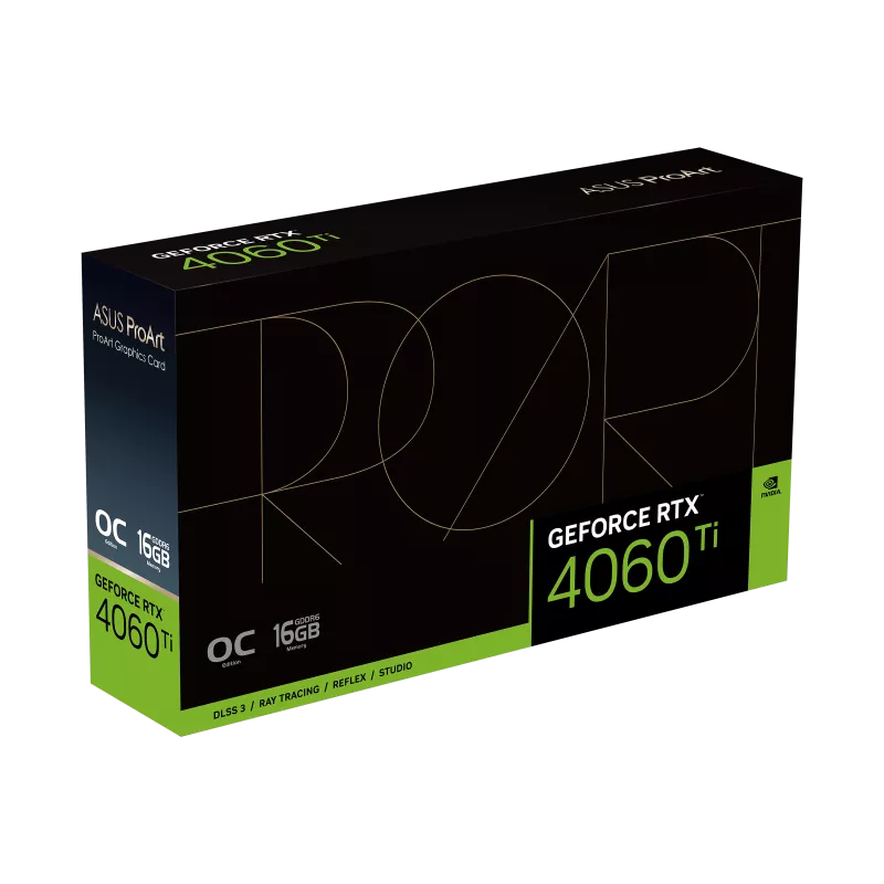 Card màn hình ASUS ProArt GeForce RTX 4060 Ti OC edition 16GB (PROART-RTX4060TI-O16G)