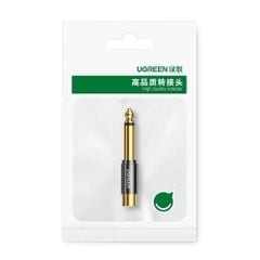 Đầu chuyển âm thanh UGREEN AV169 – Chuyển từ RCA sang 6.5mm – Đầu cáp mạ vàng, chống suy hao tín hiệu –  Hàng phân phối chính hãng – Bảo hành 18 tháng