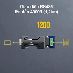 Đầu Chuyển RS232 sang RS485 Ugreen CM261 EIA / TIA RS232C / RS485, tốc độ truyền 115,2kbps