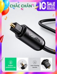 Dây Audio Quang Toslink UGREEN AV122 hỗ trợ âm thanh 5.1 và 7.1