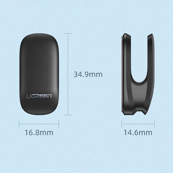 Móc đồ dán tường UGREEN LP252 – Túi 4 chiếc – Mặt dán tiện lợi, dùng trên ô tô, văn phòng,…