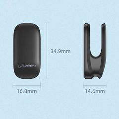 Móc đồ dán tường UGREEN LP252 – Túi 4 chiếc – Mặt dán tiện lợi, dùng trên ô tô, văn phòng,…