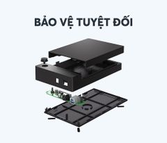 Hộp đựng ổ cứng 3.5/2.5 inch UGREEN US222 hỗ trợ 10TB