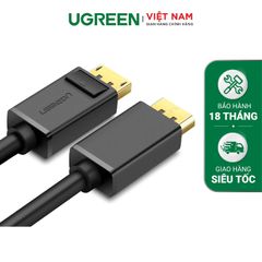Cáp DP DisplayPort 2 đầu đực UGREEN DP102
