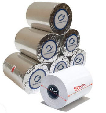 Giấy nhiệt 80x45mm in bill
