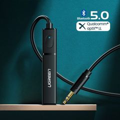 Bộ phát Bluetooth UGREEN CM150 Hỗ trợ âm thanh Hifi chất lượng cao, cổng Optical, cổng 3.5mm
