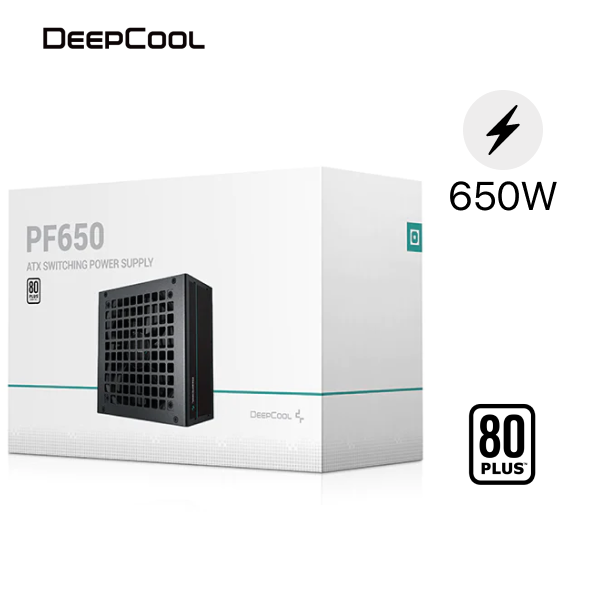 Nguồn máy tính Deepcool PF650 80 Plus Standard 650W
