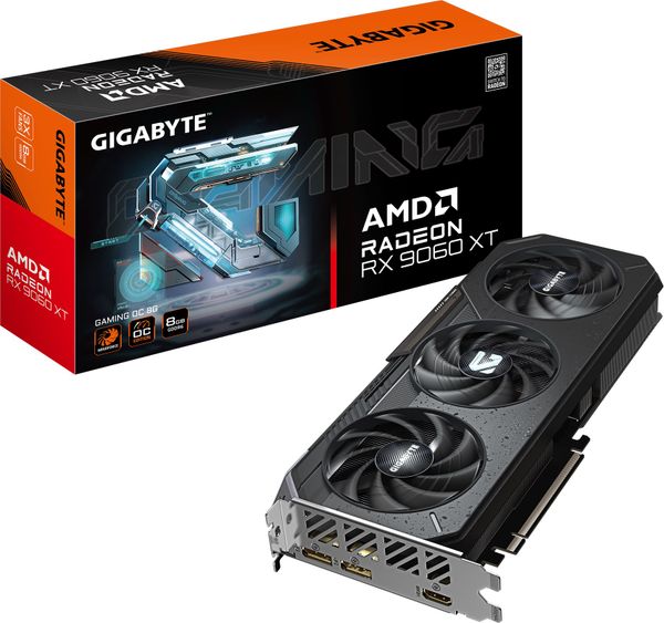 VGA Gigabyte RX 9060 XT GAMING OC 8G (GV-R9060XTGAMING OC-8GD)