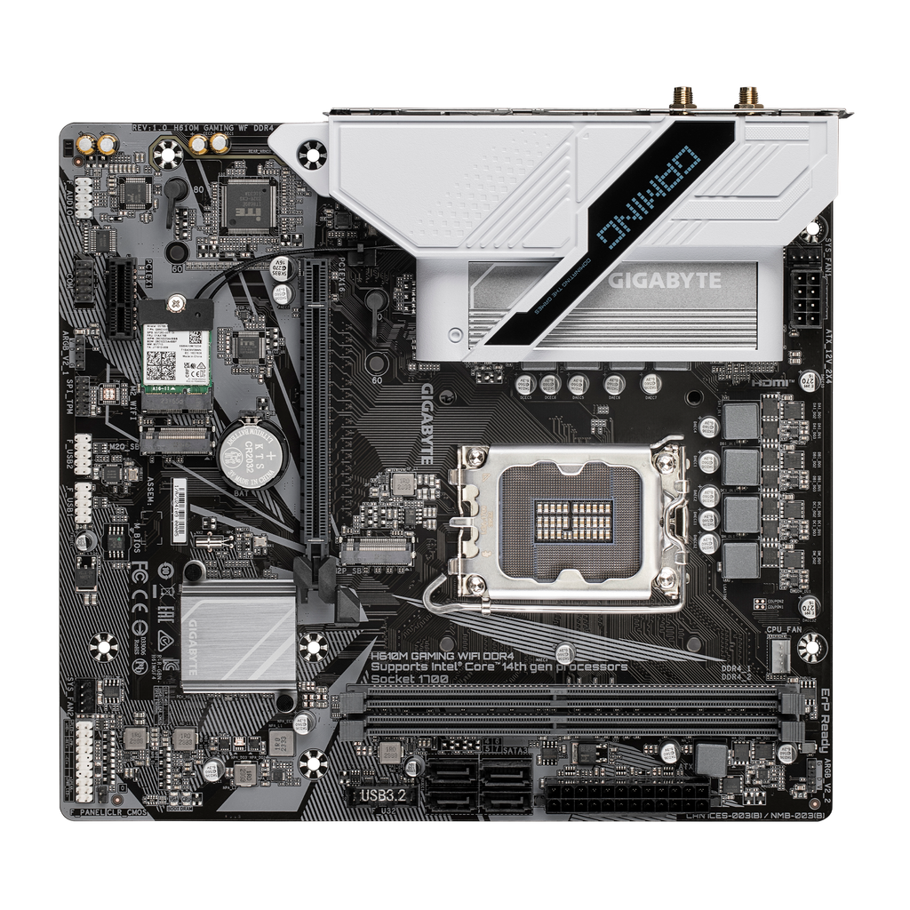 Mainboard Gigabyte H610M Gaming Wifi DDR4