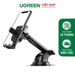 Giá đỡ điện thoại UGREEN LP200 – Chân hít mặt kính, kích thước màn hình 4.7 0 6.5 inch – Chống shock, rung lắc