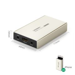 Bộ Truyền Tín Hiệu HDMI Qua Mạng LAN 120m UGREEN 40280US