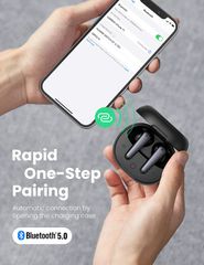 Tai nghe Bluetooth 5.0 UGREEN WS111 – Âm thanh Hifi True Wireless – Sạc nhanh 1.5 giờ, thời gian sử dụng lên đến 24 giờ