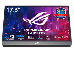 Màn hình ASUS ROG STRIX XG17AHPE Portable Gaming Monitor – 17.3 inch, FHD, IPS, 240Hz, Adaptive-sync, USB-C, PIN 7800mAh