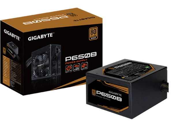 Nguồn máy tính GIGABYTE P650B - 650W - 80 Plus Bronze