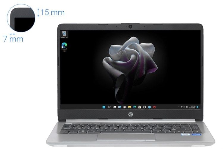 Laptop - Máy tính xách tay HP 240 G9 6L1X7PA (Core i3 1215U/ 8GB/ 256GB SSD/ Intel UHD Graphics/ 14.0inch Full HD/ Windows 11 Home/ Silver