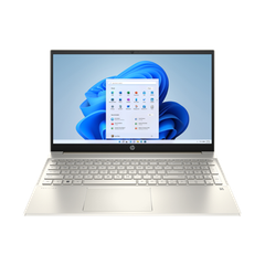 Laptop - Máy tính xách tay HP Pavilion 15-eg2081TU 7C0Q4PA (Core i5 1240P/ 16GB/ 512GB SSD/ Intel Iris Xe Graphics/ 15.6inch Full HD/ Windows 11 Home/ Gold/ Hợp kim nhôm)