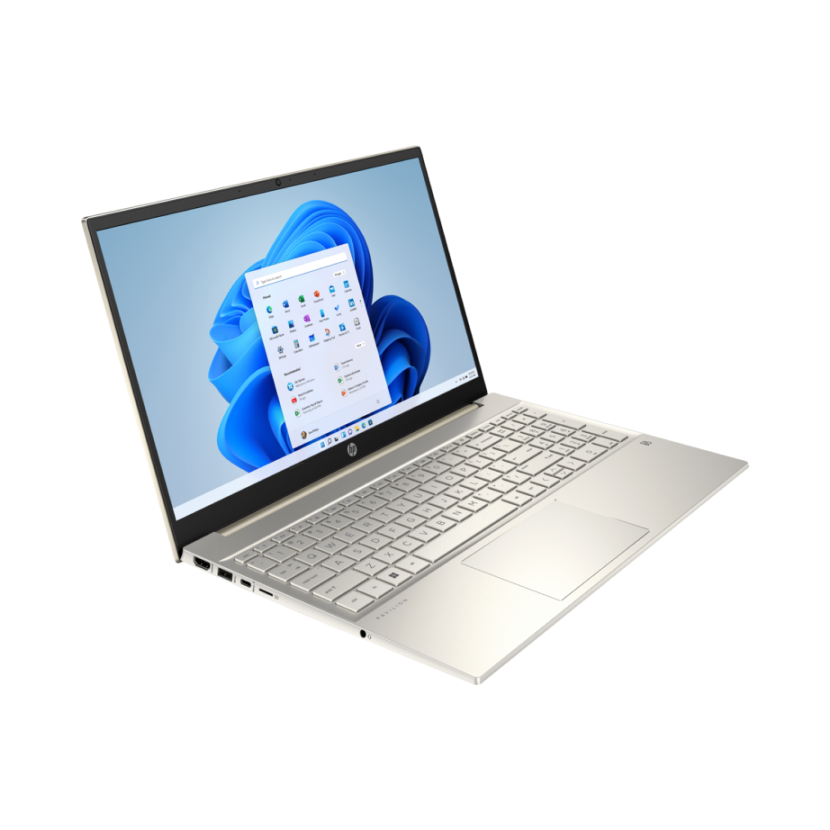 Laptop - Máy tính xách tay HP Pavilion 15-eg2081TU 7C0Q4PA (Core i5 1240P/ 16GB/ 512GB SSD/ Intel Iris Xe Graphics/ 15.6inch Full HD/ Windows 11 Home/ Gold/ Hợp kim nhôm)