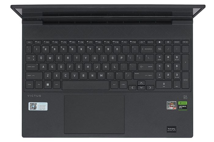 Laptop - Máy Tính Xách Tay HP Gaming VICTUS 15-fb1022AX R5 7535HS/ Ram 16GB/ 512GB/4GB RTX2050/144Hz/Win11 (94F19PA)