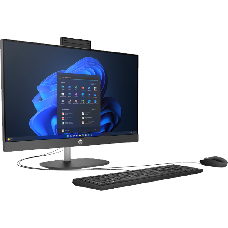 Máy tính để bàn HP ProOne 240 G10 AIO - 9H0B4PT - i7-1355U/16G/512GSSD/23.8FHD/IPS/W11SL/1Y
