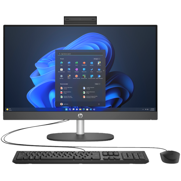 Máy tính để bàn HP ProOne 240 G10 AIO - 8W310PA - i7-1355U/8G/512GSSD/23.8FHD/IPS/W11SL/1Y