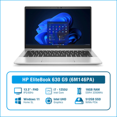 Laptop HP Elitebook 630 G9 (6M146PA) (i7-1255U/ Onboard graphics/ 16GB/ 512GB/ Windows 11)