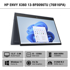 Laptop HP ENVY X360 13-bf0096TU 76B16PA (Core i5-1230U/8GB/512GB/Intel Iris Xe/13.3 inch 2.8K/Cảm ứng/Win 11/Xanh)