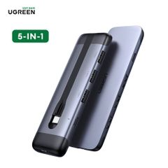 Hub Type C chuyển đổi USB-C ra 1xHDMI, 3xUSB 3.0, 1xUSB-C Ugreen 70408