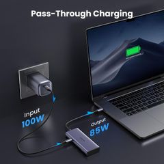 Hub Type C ra 2 cổng HDMI Ugreen 15852 2*USB-A 3.0+USB-C 3.0+2*HDMI+PD port Converter 2*HDMI with PD