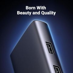 Hub type C Ugreen 15531 HDMI 4K@30Hz USB 3.2 cổng type C, cổng PD, SD/TF