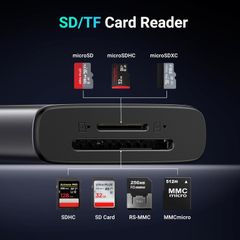 Hub type C Ugreen 15531 HDMI 4K@30Hz USB 3.2 cổng type C, cổng PD, SD/TF