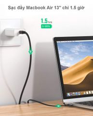 Cáp sạc nhanh Type C PD60W UGREEN US331