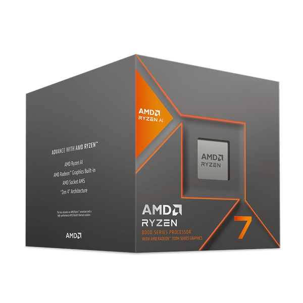 Bộ vi xử lý AMD Ryzen 7 8700G / 4.2GHz Boost 5.1GHz / 8 nhân 16 luồng / 24MB / AM5