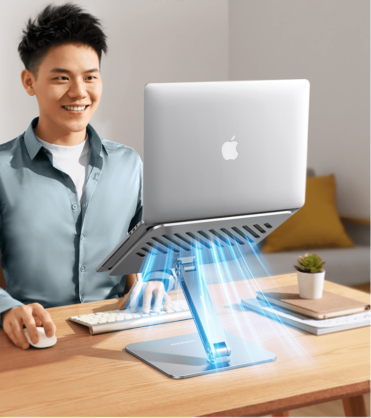 Giá đỡ laptop thiết kế khe tản nhiệt kích thước 11-17.3inch UGREEN LP339