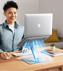 Giá đỡ laptop thiết kế khe tản nhiệt kích thước 11-17.3inch UGREEN LP339