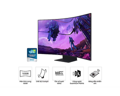 Màn hình thông minh Samsung Odyssey Ark G97NB LS55BG970NEXXV 55 inch 4K VA 165Hz Cong