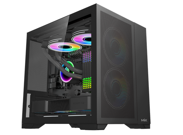Vỏ case MIK LV12 MINI FLOW- BLACK