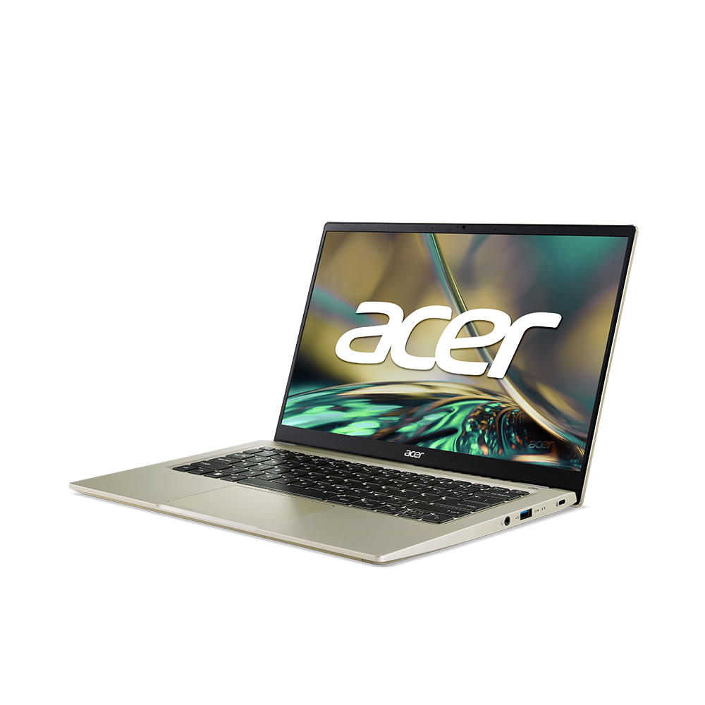 Laptop Acer Swift 3 SF314-71-74WD NX.KAWSV.001 (Core™ i7-12700H | 16GB | 1TB | Iris® Xe Graphics | 14inch WQ2.8K | Windows 11 Home | Gold)