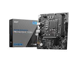 Mainboard MSI Pro H610M-E DDR4