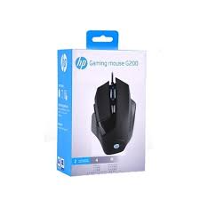 Chuột - Mouse USB LED Black G200 HP