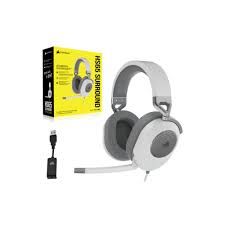 Tai nghe Corsair HS65 Surround White (CA-9011271-AP)