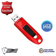 USB 3.0 SanDisk Ultra SDCZ48 64GB 100MB/s SDCZ48-064G-U46R